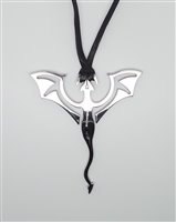 Pendant Rebecca Woman in Steel Zirconia XXD86